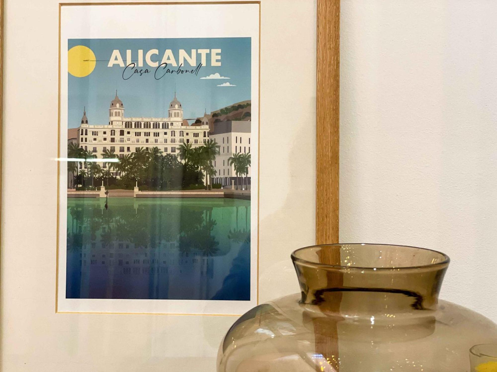 Estiloso Apartamento En El Centro De Alicante Extérieur photo
